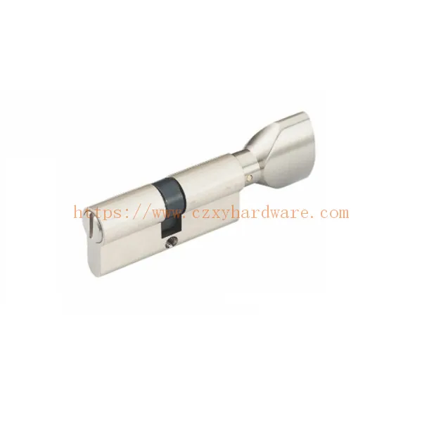70mm Big Knob Bathroom Zinc Brass Pin Door Mortise Lock With Cylinder